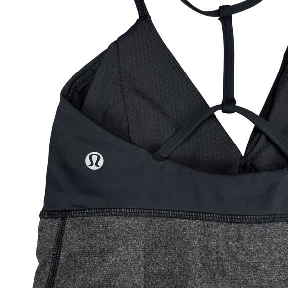 LULULEMON Pranayama Luxtreme Tank Top Black Sz 2 - Picture 5 of 6